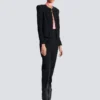 Grain de poudre edge-to-edge spencer jacket Grain de poudre edge-to-edge spencer jacket
