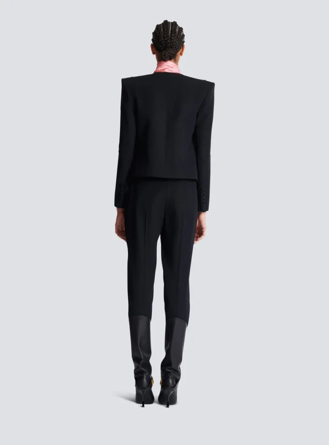 Grain de poudre edge-to-edge spencer jacket Grain de poudre edge-to-edge spencer jacket