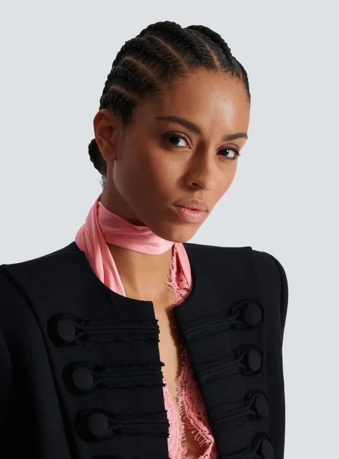 Grain de poudre edge-to-edge spencer jacket Grain de poudre edge-to-edge spencer jacket