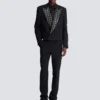 Grain de poudre jacket with crystals