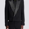 Grain de poudre jacket with crystals