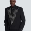 Grain de poudre jacket with crystals