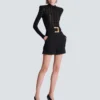 Grain de poudre shorts with belt