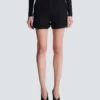 Grain de poudre shorts with belt