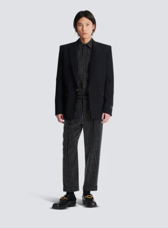 Grain de poudre wool 1-button jacket
