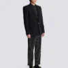 Grain de poudre wool 1-button jacket