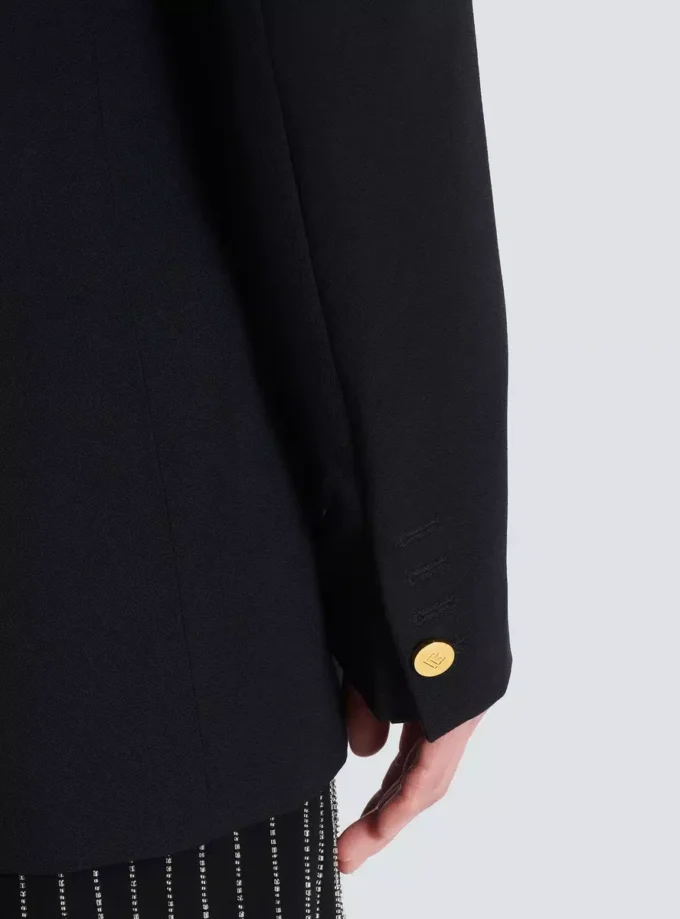 Grain de poudre wool 1-button jacket