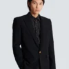 Grain de poudre wool 1-button jacket