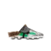 Half Time faux fur-lined mules with technical fabrics Half Time faux fur-lined mules with technical fabrics