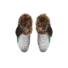 Half Time faux fur-lined mules with technical fabrics Half Time faux fur-lined mules with technical fabrics