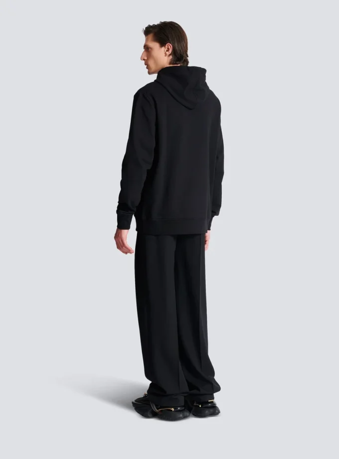 Hoodie with Balmain Couture label