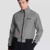 Houndstooth wool jacket Houndstooth wool jacket