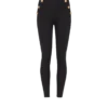 Jersey leggings with 6 buttons