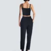 Knit bralette top with buttons Knit bralette top with buttons