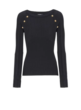 Knit top with buttons Knit top with buttons