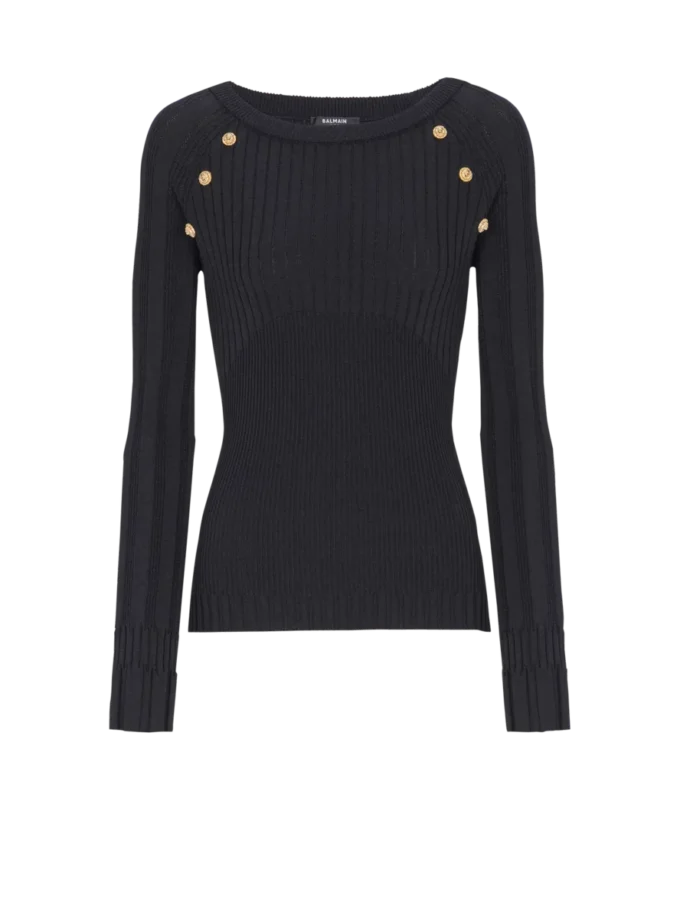 Knit top with buttons Knit top with buttons