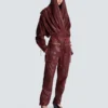 Lambskin leather cargo pants Lambskin leather cargo pants