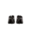Lambskin leather mules with front piercing