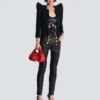 Lambskin slim-fit biker trousers Lambskin slim-fit biker trousers