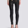 Lambskin slim-fit biker trousers Lambskin slim-fit biker trousers