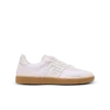 Leather and canvas Balmain Swan trainers Leather and canvas Balmain Swan trainers