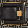 Leather and monogram jacquard Anthem bag Leather and monogram jacquard Anthem bag