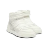 Leather Balmain Swan Mid-Top lace-up trainers Leather Balmain Swan Mid-Top lace-up trainers