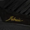 Leather Balmain Swan Mid-Top lace-up trainers Leather Balmain Swan Mid-Top lace-up trainers