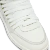 Leather Balmain Swan Mid-Top lace-up trainers Leather Balmain Swan Mid-Top lace-up trainers