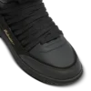 Leather Balmain Swan Mid-Top lace-up trainers Leather Balmain Swan Mid-Top lace-up trainers