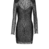 Leopard pattern lace bodycon dress Leopard pattern lace bodycon dress