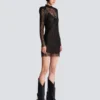 Leopard pattern lace bodycon dress Leopard pattern lace bodycon dress