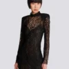 Leopard pattern lace bodycon dress Leopard pattern lace bodycon dress