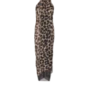 Leopard print beach wrap