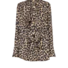 Leopard print ruffled shirt Leopard print ruffled shirt