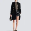 Leopard print ruffled shirt Leopard print ruffled shirt