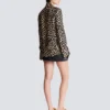 Leopard print ruffled shirt Leopard print ruffled shirt