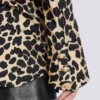 Leopard print ruffled shirt Leopard print ruffled shirt