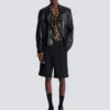 Leopard print silk pyjama shirt Leopard print silk pyjama shirt