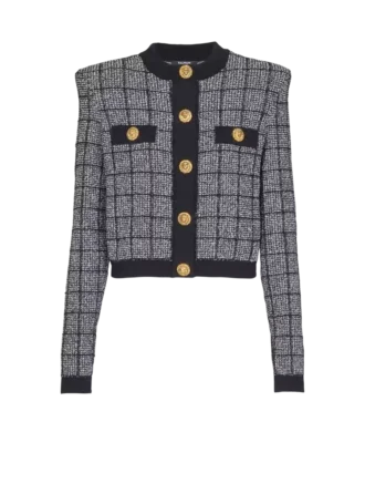 Light tweed cardigan