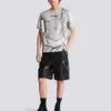 Logo T-shirt with Statue print