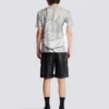 Logo T-shirt with Statue print