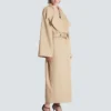 Long cotton gabardine trench coat Long cotton gabardine trench coat