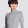 Long draped cotton knit dress Long draped cotton knit dress