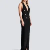 Long halterneck knit dress Long halterneck knit dress