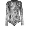 Long-sleeved lace body Long-sleeved lace body