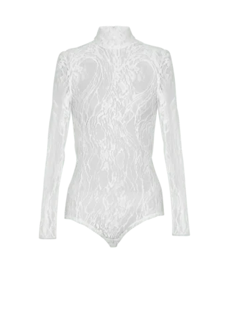 Long-sleeved lace body Long-sleeved lace body