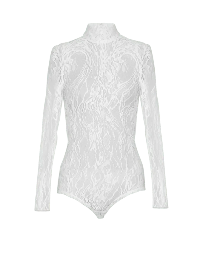 Long-sleeved lace body Long-sleeved lace body