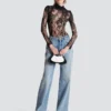 Long-sleeved lace body Long-sleeved lace body