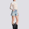 Long-sleeved lace body Long-sleeved lace body